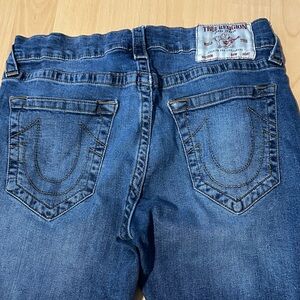 True Religion Women's Classic Blue Denim Jeans